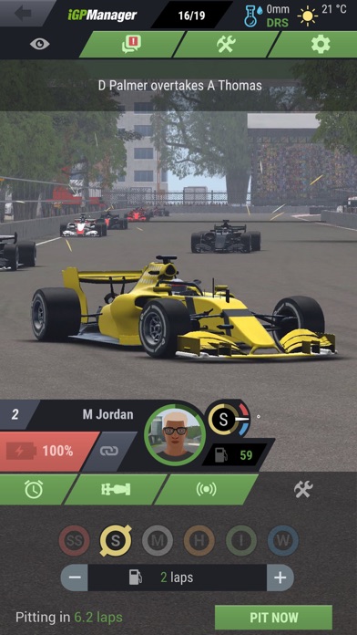 iGP Manager - 3D Racing Screenshot
