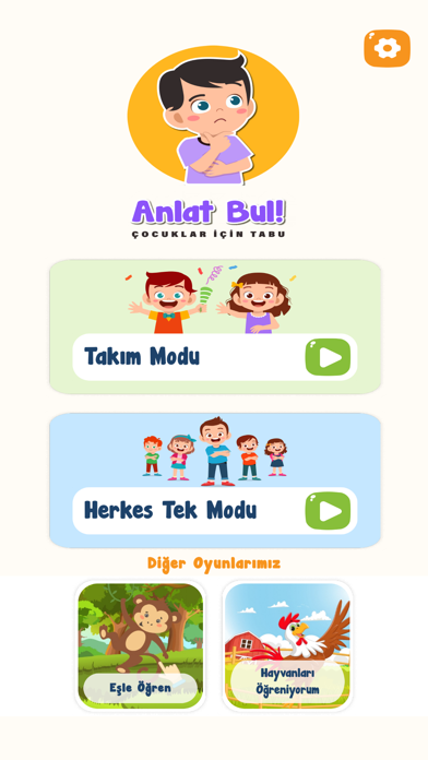 Screenshot #1 pour Anlat Bul - Çocuklar İçin Tabu