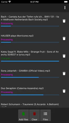 Game screenshot Audio Frequency Converter apk