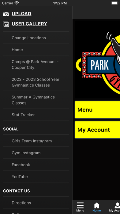 Park Avenue Gymnastics Screenshot