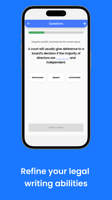 Lex9 - English for Lawyers Screenshot