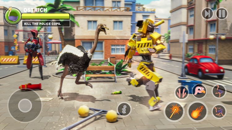 The Ostrich Wild Animal Life screenshot-3