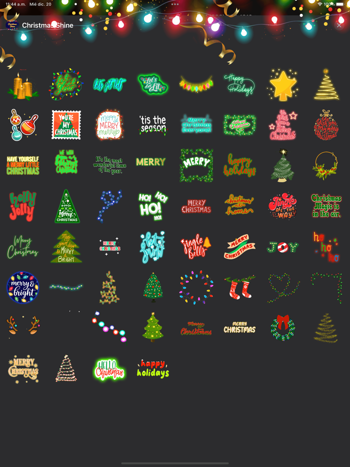 Christmas Shining Lights