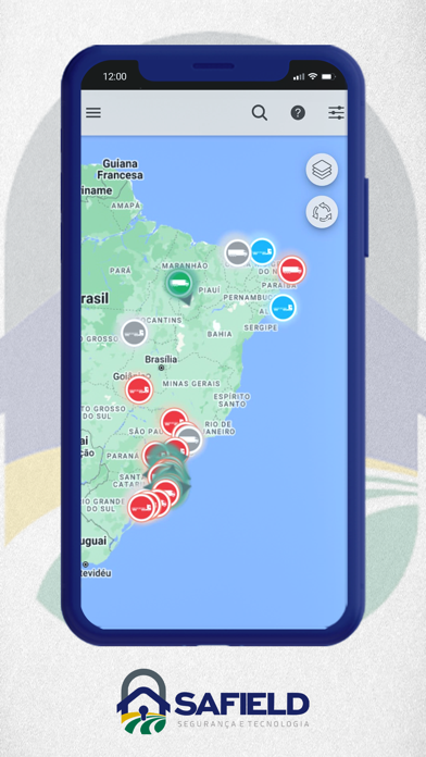 Safield Tracking Screenshot
