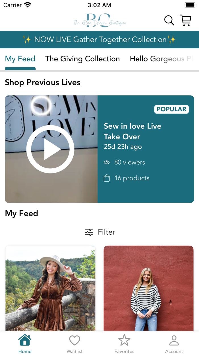 The Blue Charm Boutique