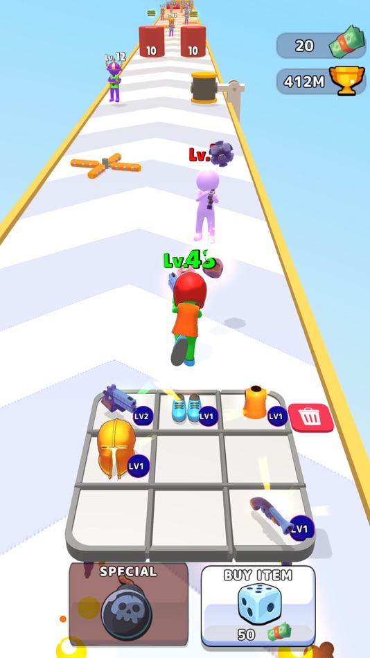 #2. Run and Merge (iOS) 由: M8 Games