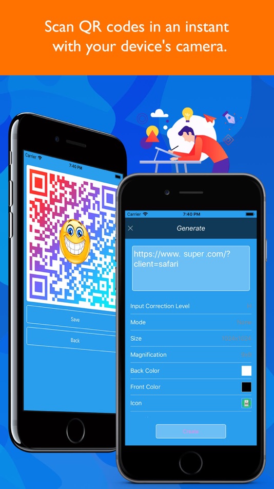 #2. QR Code Barcode Scanner . (iOS) 由: Emanuele Floris