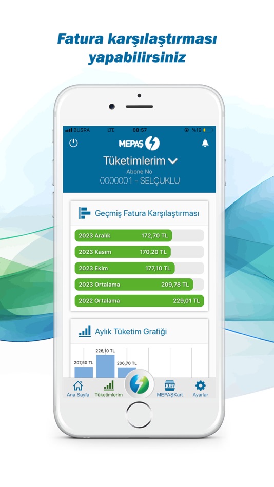 #5. MEPAŞ (iOS) 由: Meram Elektrik Perakende Satış A.Ş.