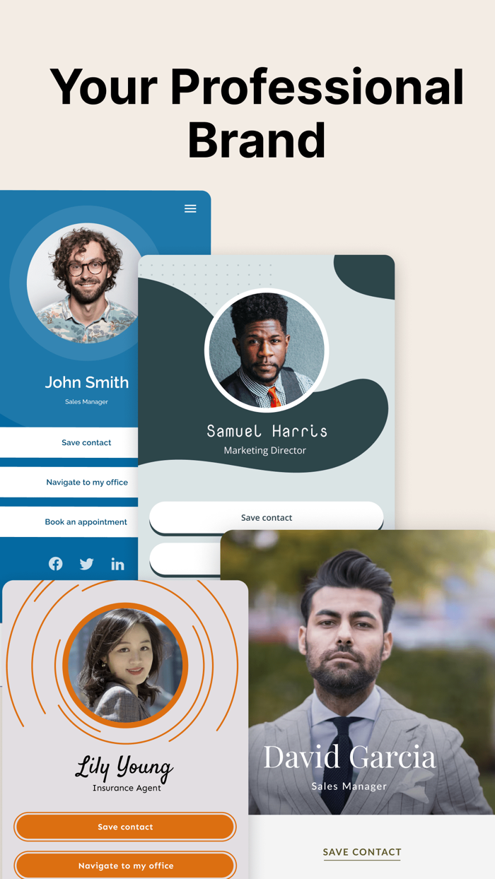 HeyDrop Business Card