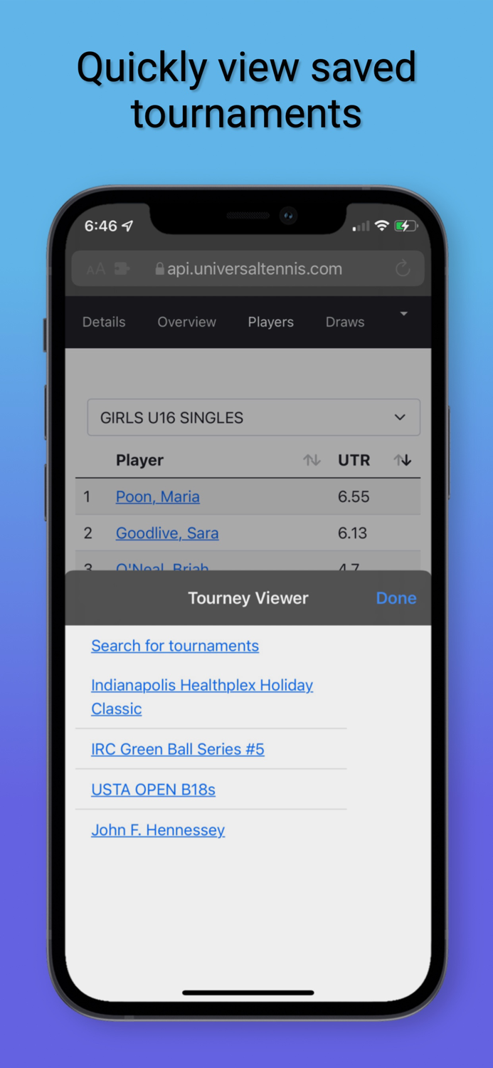 Tourney Viewer