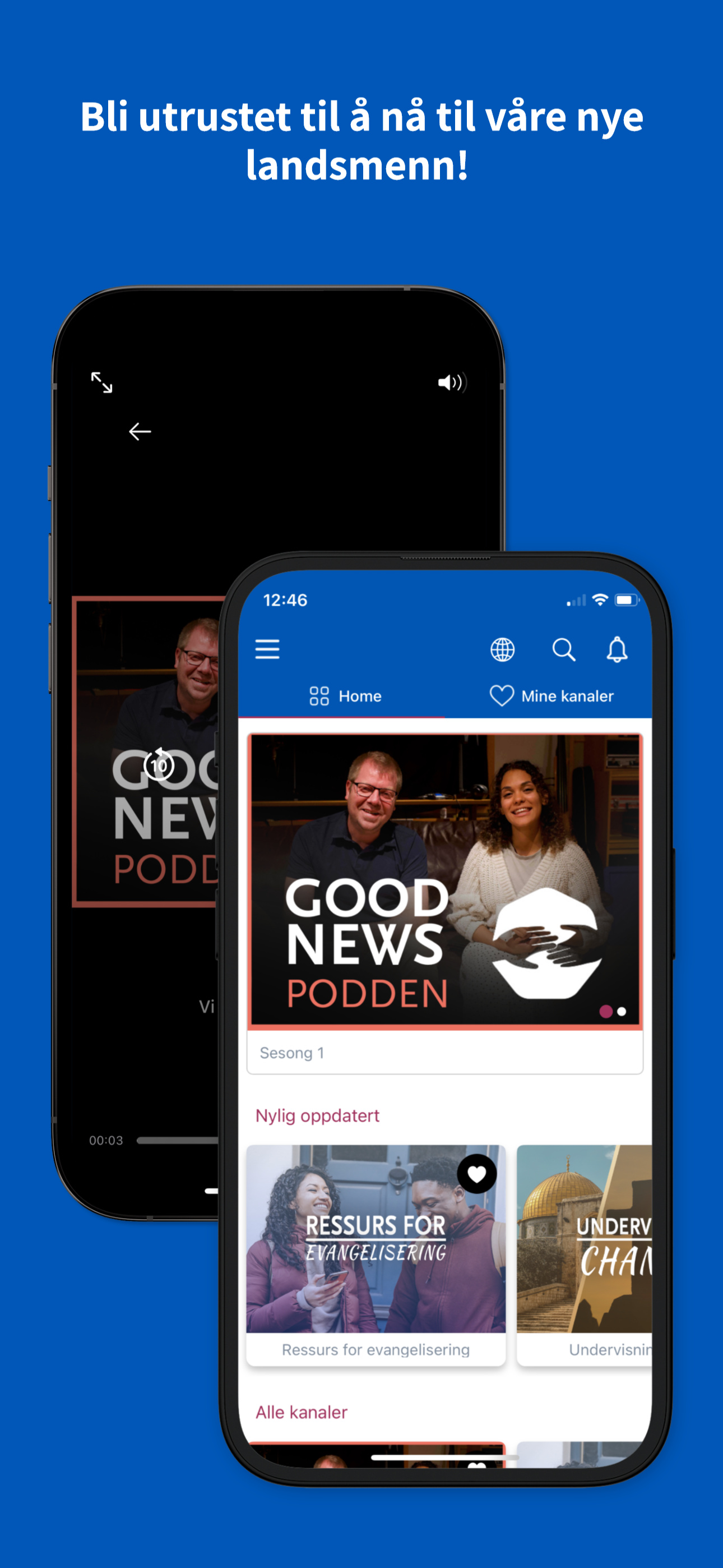 Good News Medvandrer-appen