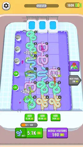 Game screenshot Aquapark Merge hack