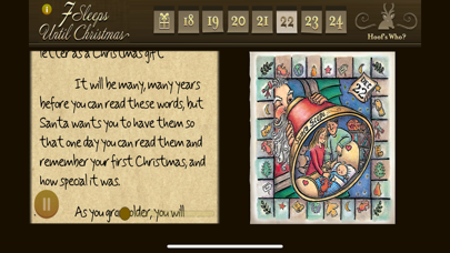 Screenshot #1 pour 7 Sleeps Until Christmas