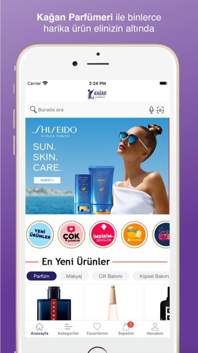 Kağan Parfümeri Screenshot