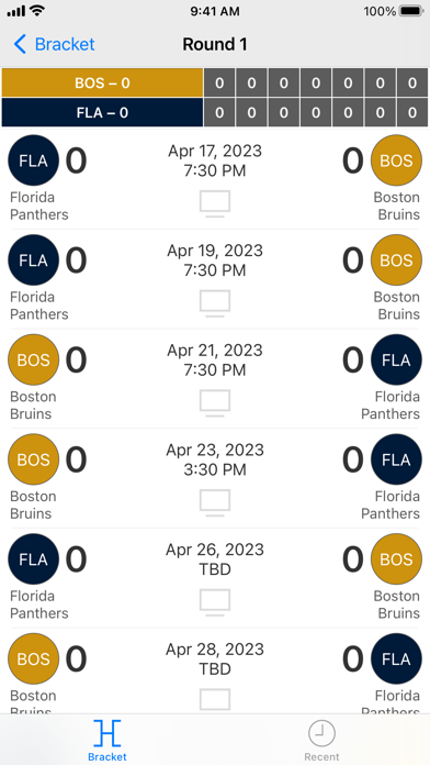 Hockey Playoffs Screenshot