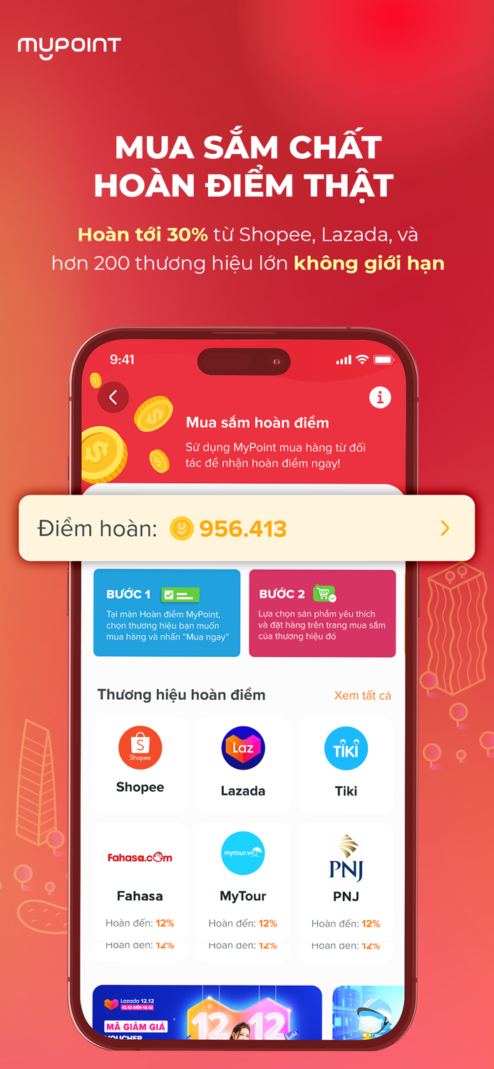 MyPoint Tích điểm muôn nơi