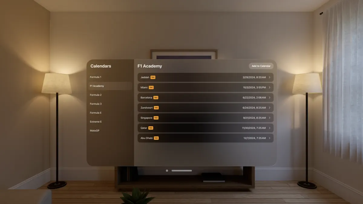 Motorsport Calendars screenshot 2