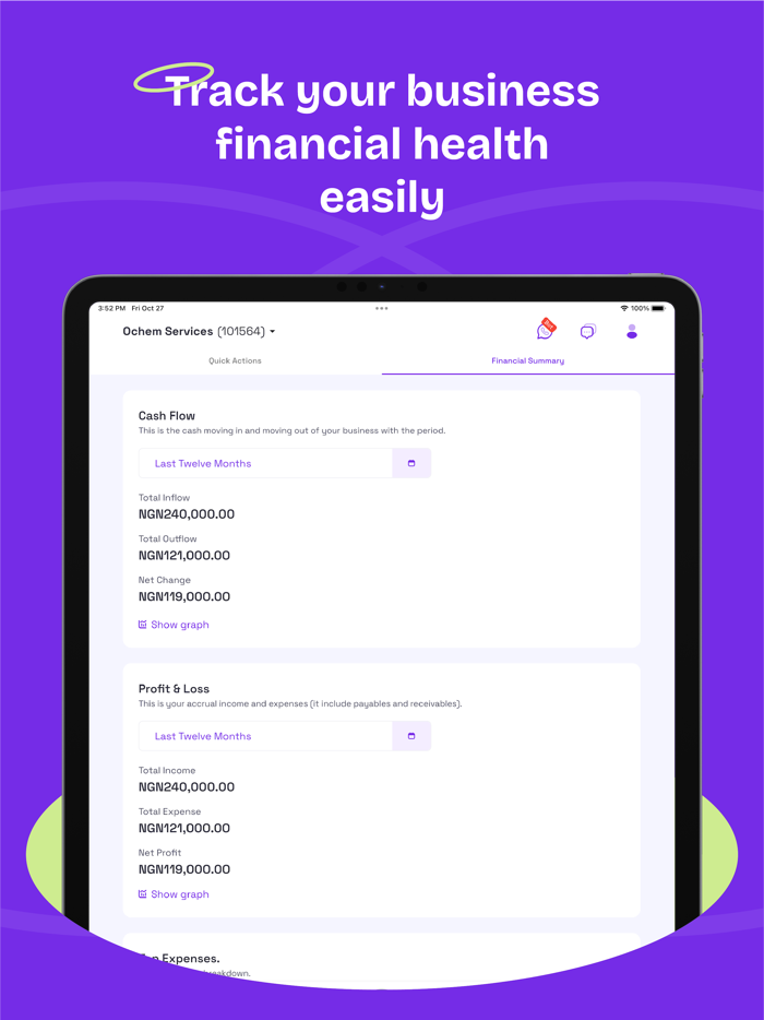 Tyms - Accounting App