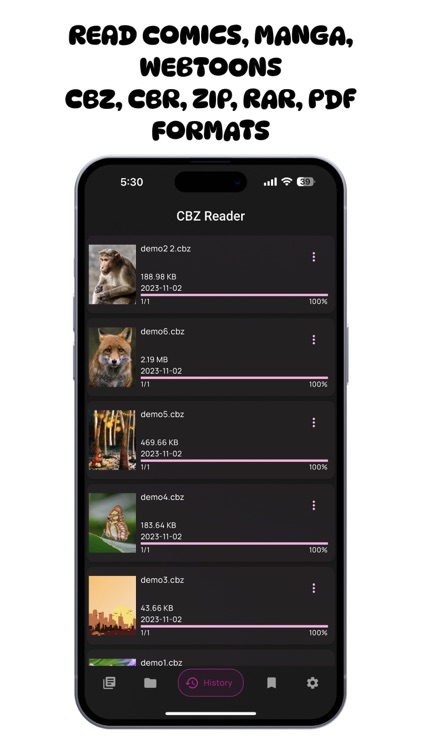 Cbz Reader screenshot-3