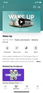Wake Church screenshot #3 for iPhone
