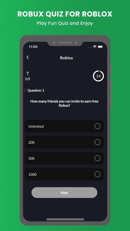 Quizes for Roblox Robux on the App Store