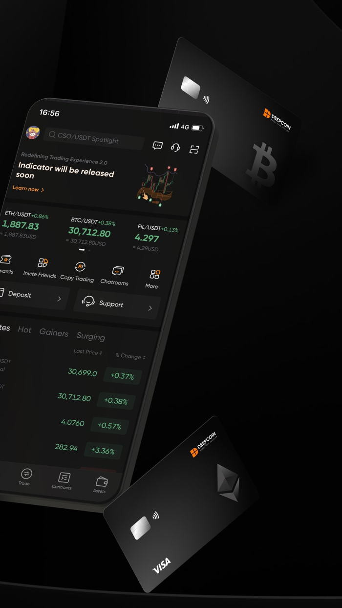 Deepcoin Trade Crypto