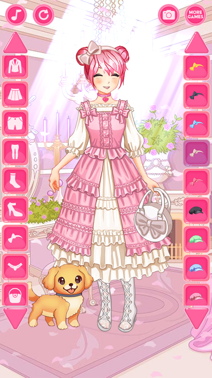 DIY Paper Anime Girl Dress Up