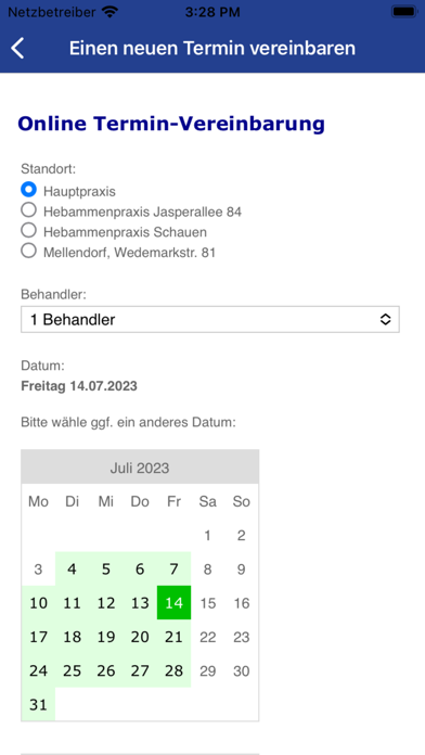 Chiro Cloud Screenshot