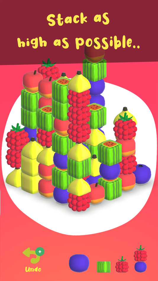 #2. Chunk Fruits - Match-3 Puzzler (iOS) 由: Marc Seibert