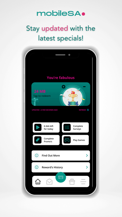 mobileSA Screenshot