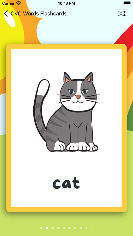 #3. CVC Words Flashcards (iOS) 由: SCRIPTREPUBLIC SOFTWARE DEVELOPMENT SERVICES
