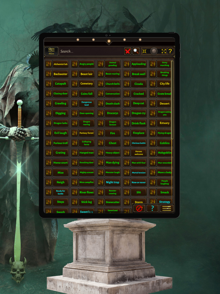 RPG Master Sounds Mixer