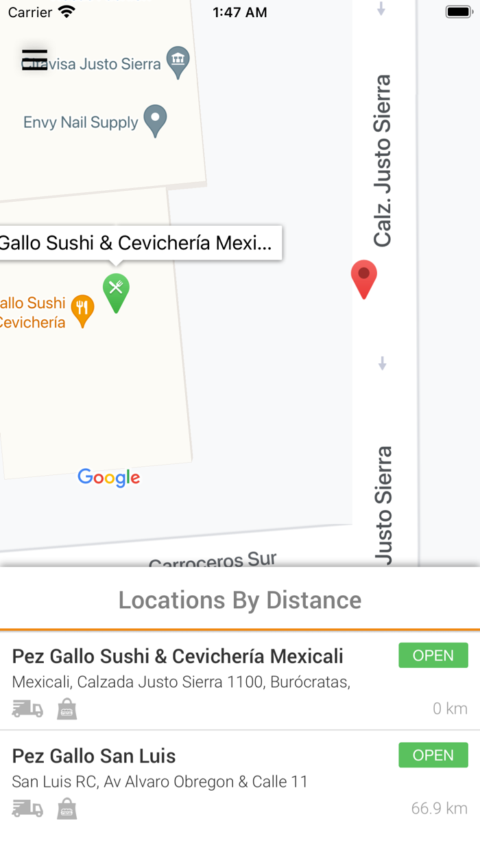 Pez Gallo Sushi  Cevicheria