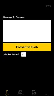 morse code keys - flashlight iphone screenshot 1