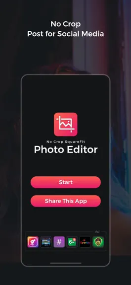 Game screenshot No Crop SquareFit Photo Editor mod apk