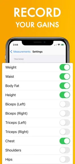Game screenshot Body Measurement Tracker hack