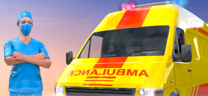 Real Ambulance Driving Games
