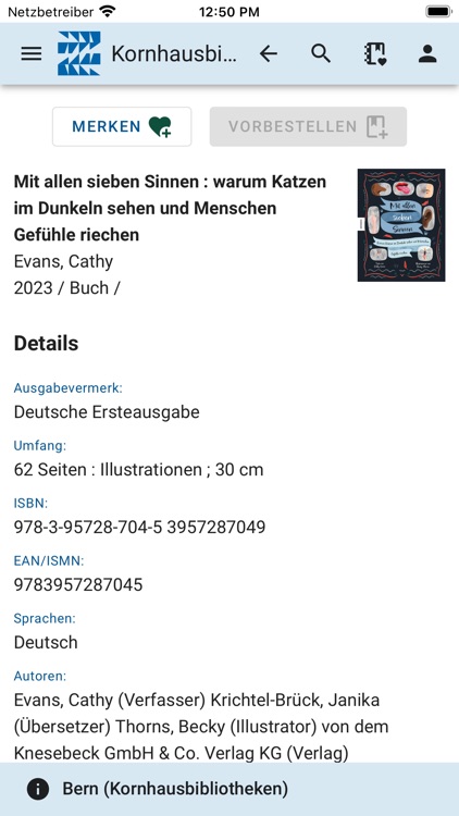 Kornhausbibliotheken Bern screenshot-3
