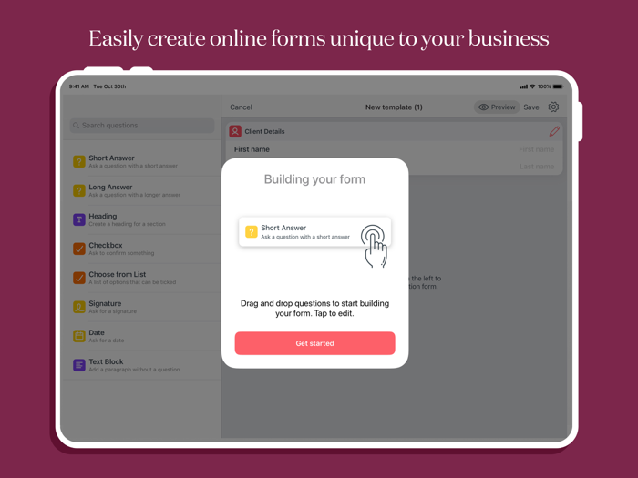 Timely Consult - Custom Forms