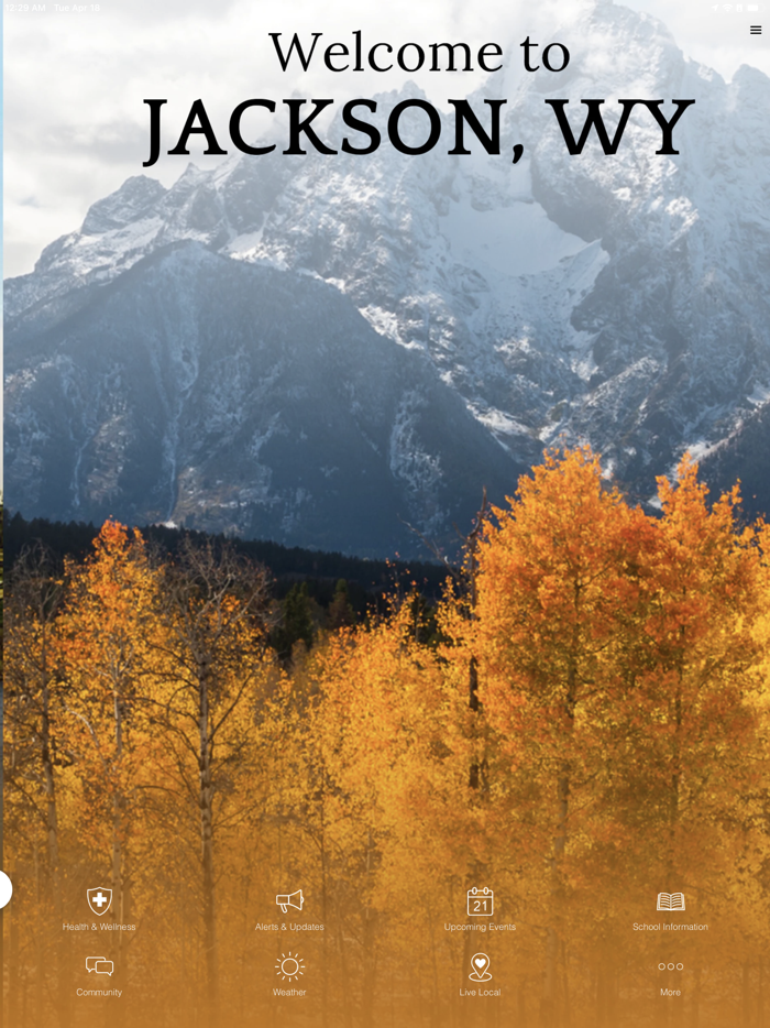 Living Local Out of State App