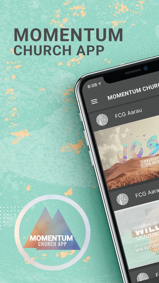 #1. Momentum Church App (iOS) 由: Samuel Fuentes
