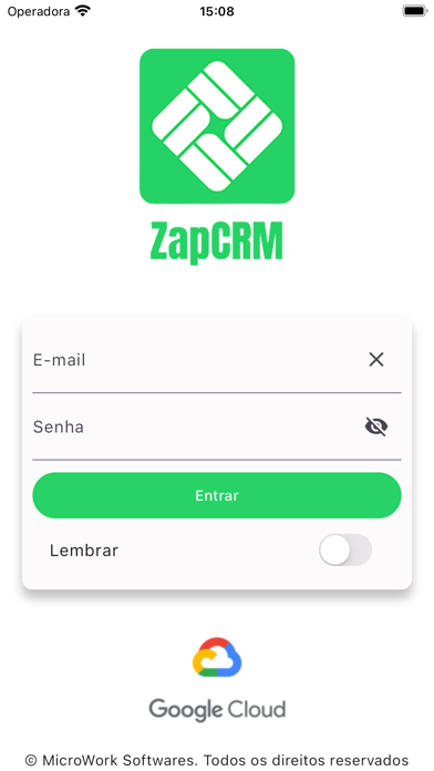 MicroWork ZapCRM Screenshot
