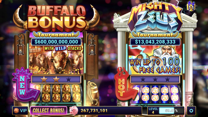 Buffalo 5-Reel Deluxe Slots