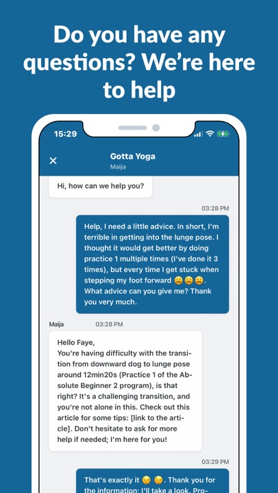 Gotta Yoga Live and On-Demand for iPhone - Free App Download