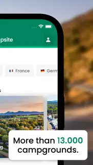 campsite - camping in europe iphone screenshot 2
