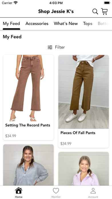 Shop Jessie K's Screenshot