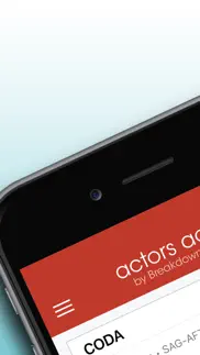 actors access iphone screenshot 1