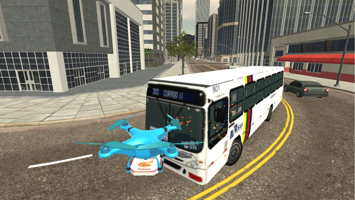 Drone Pizza Delivery