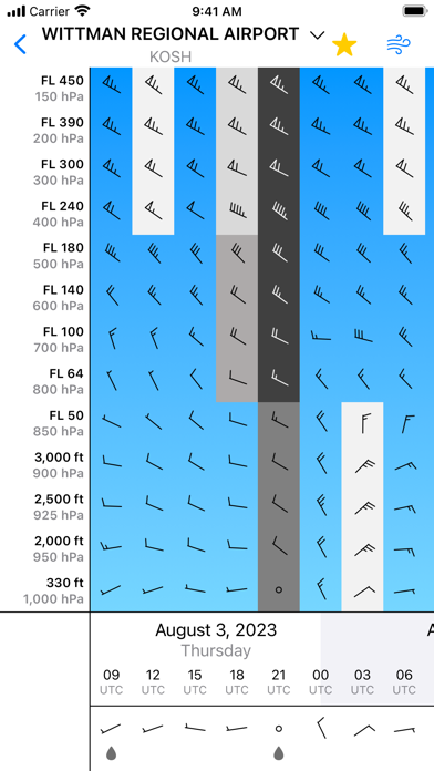 Meteogram for Aviation Screenshot