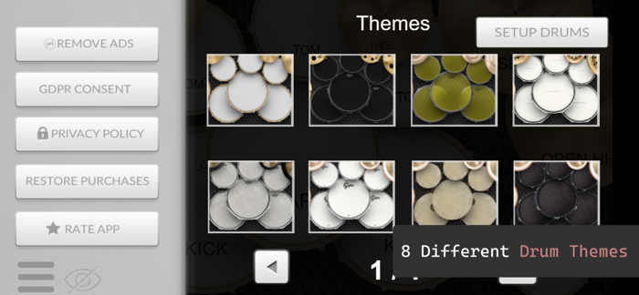 Superstar Virtual Drum Set